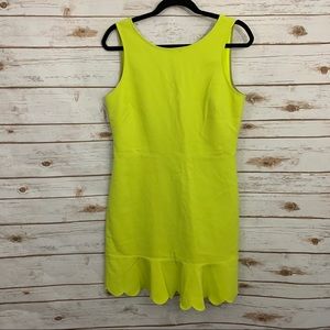 Vibrant Yellow Sleeveless Dress